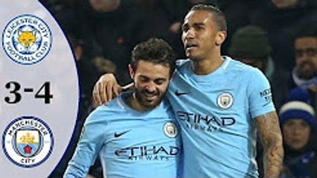 Leicester City vs Manchester City 1-1 ● All Goals & Highlights HD ● 19 Dec 2017 ● Carabao Cup