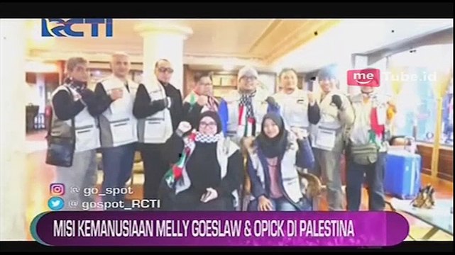 Misi Kemanusiaan Melly Goeslaw di Palestina