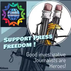 Support Press Freedom - keep the bastards honest!