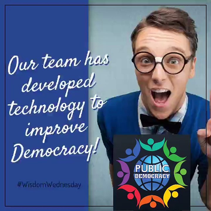 New Tech for a more agile Democracy!