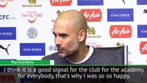 Guardiola told players to 'celebrate again' after Cup win