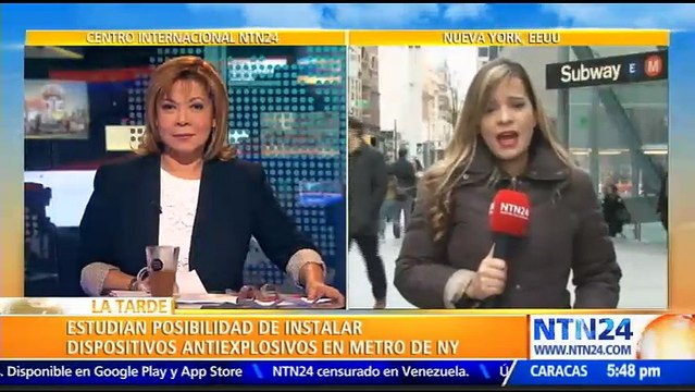 Autoridades estudian posibilidad de instalar detectores de explosivos en el metro de Nueva York