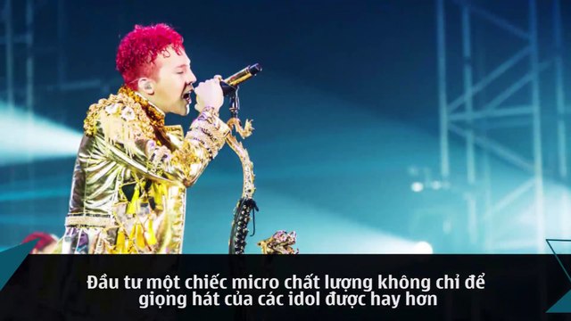 Ý nghĩa đằng sau những chiếc mic đầy màu sắc của các thần tượng K-pop