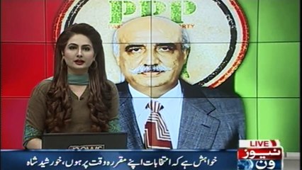 I wish that the elections should held on time, Khursheed Shah