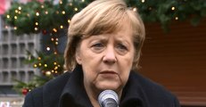 Chancellor Angela Merkel Admits Security Failings at Christmas Market Terror Attack Memorial