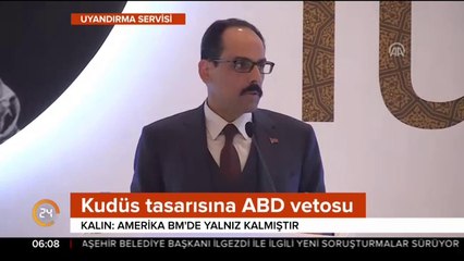 Kudüs vetosu hakkında konuştu