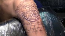 On the sea - Tattoo (Real time and time lapse)-Pl_UXAwWb30