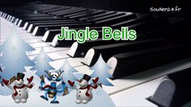 How to play at the piano Jingle Bells - easy piano tutorial - Christmas carol song - Christmas chant