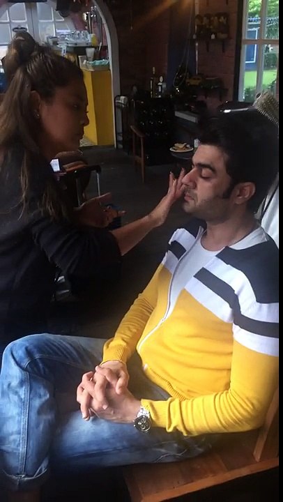 Manish Paul - Hair & Makeup Done For Shoot