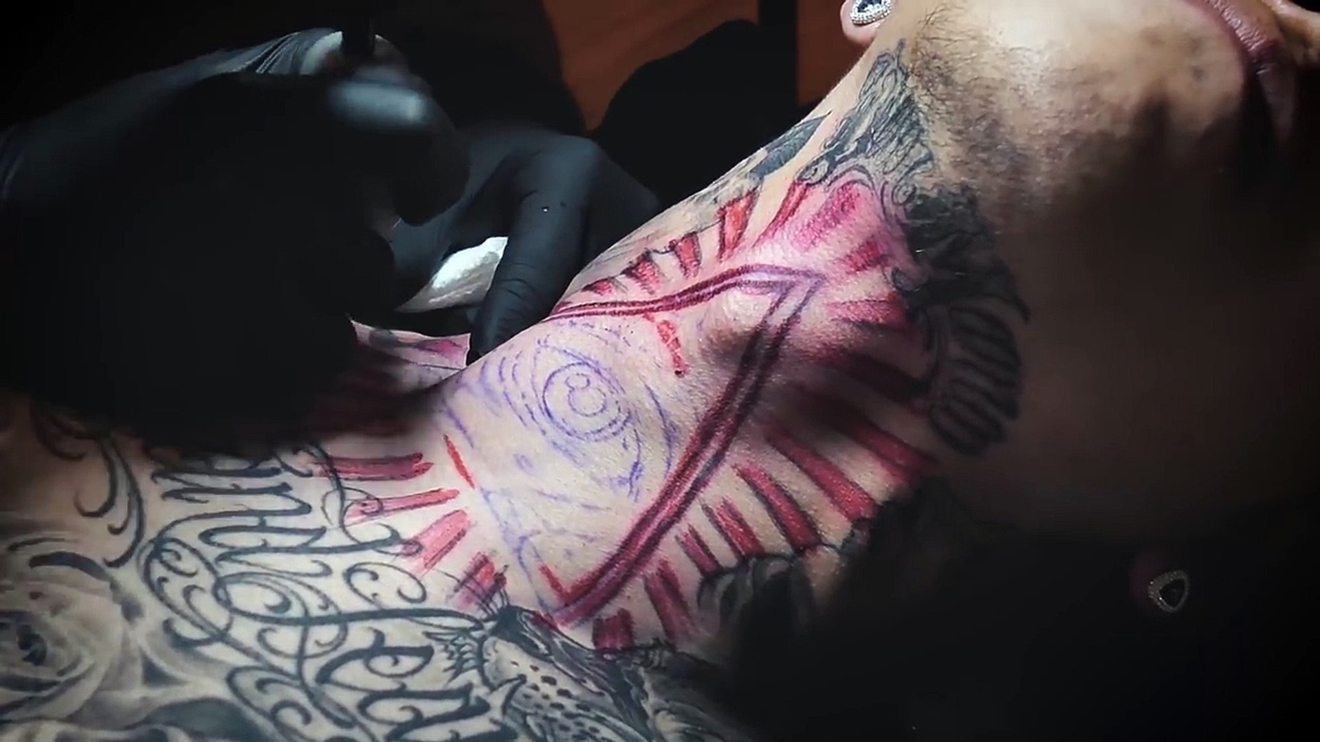 TATTOO TIMELAPSE - ALL SEEING EYE NECK TATTOO-3zaOh0lzgmE - Video  Dailymotion