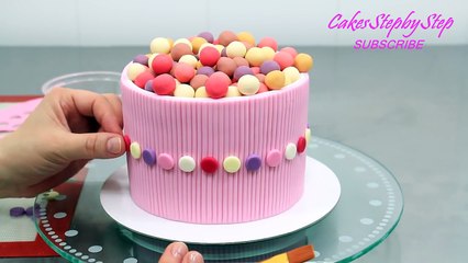 Cosmetics MAKE UP CAKE with Chocolate Pearls by Cakes StepbyStep-A5tVYbRiX1Y