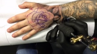TATTOO TIME LAPSE _ HAND ROSE _ CHRISSY LEE-9axXyAVV_zs