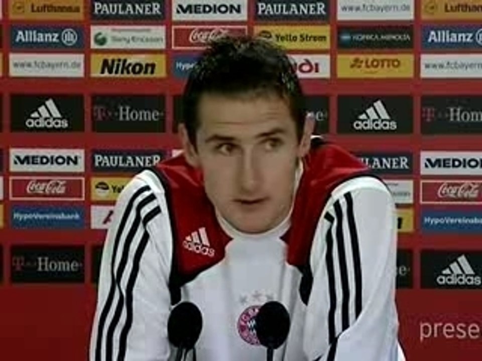 Klose press conference