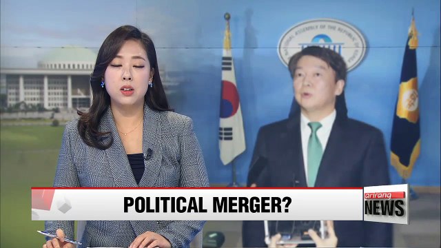 Ahn Cheol-soo of People';s Party proposes merger with Bareun Party