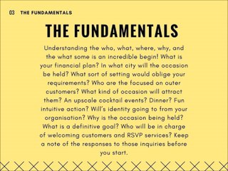 8 Tips for Planning a Corporate Event