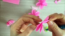 【折り紙】桜のリース　Sakura Wreath-uDL118olVOs