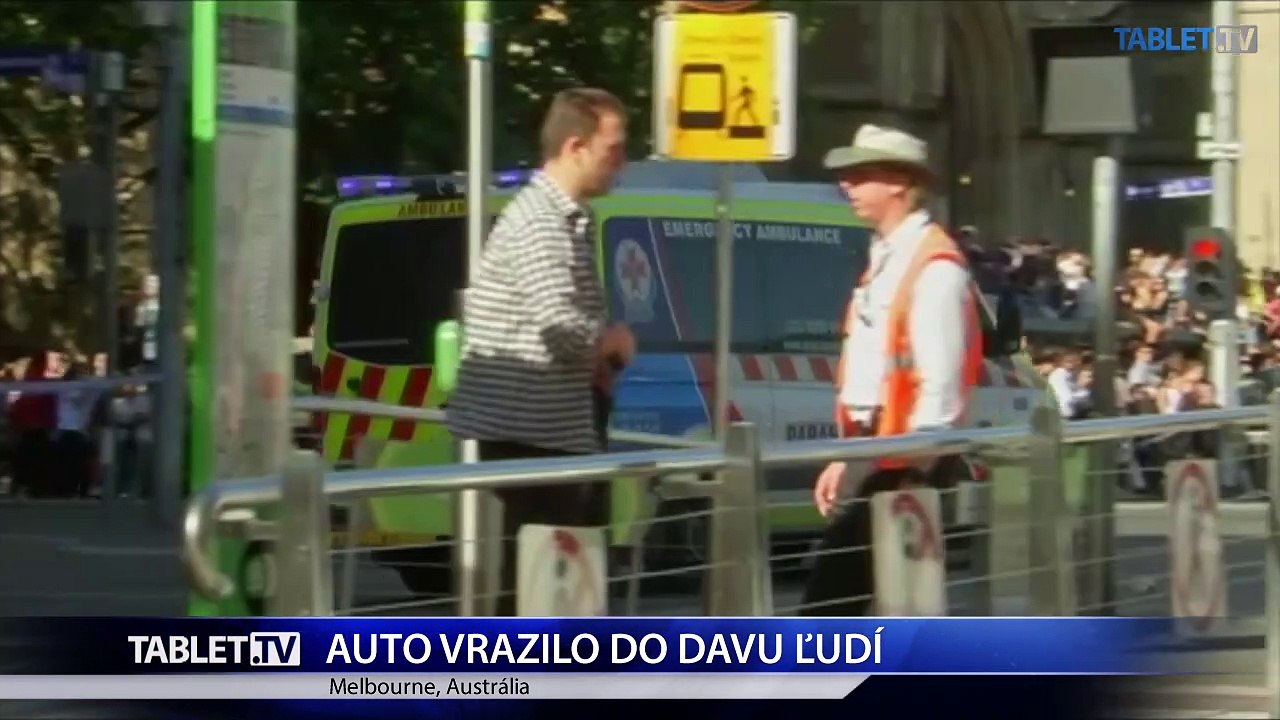 AUTO VRAZILO DO ĽUDÍ V MELBOURNE: Polícia zadržala 2 mužov