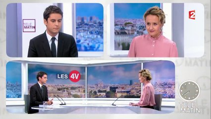 Les 4 Vérités : le député LREM Gabriel Attal "constate un vrai sentiment de liberté" à l'Assemblée nationale