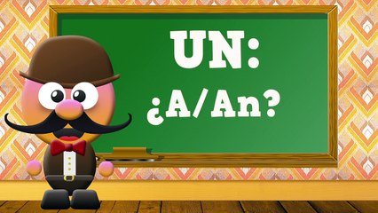 Uso de A y AN  -  APRENDE INGLÉS CON MR PEA ENGLISH FOR KIDS