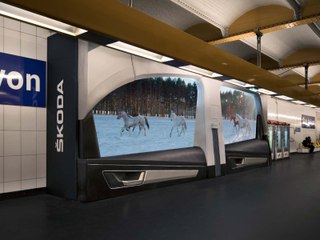 Skoda : un voyage en Karoq dans le métro parisien