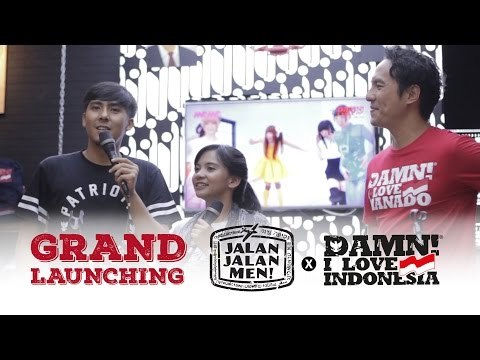Grand Launching - Jalan2Men x Damn! I Love Indonesia