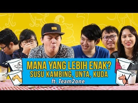 Enakan Minum Susu Kambing, Unta atau Kuda? Ft. TIM2ONE