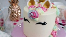 Tarta Unicornio con interior de arcoíris | Unicorn Cake | Quiero Cupcakes!