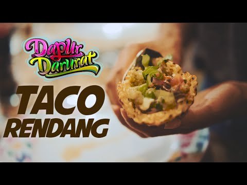 Cara Bikin Taco Rendang - Dapur Darurat Quickie