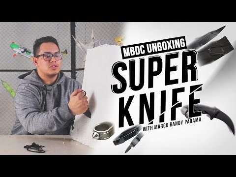 MBDC UNBOXING Super Knife dari Vanderism