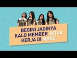 Begini Jadinya Kalau Member JKT48 kerja di Kantor MBDC