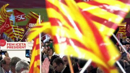 Fin de campaña electoral en Cataluña