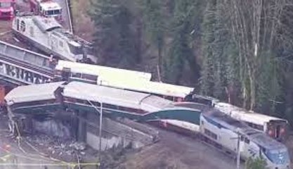 Tacoma Train Was Blown Off It's Tracks