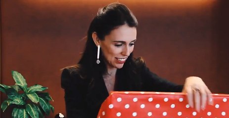 Lucky NZ Prime Minister Jacinda Ardern Gets Two 'Secret Santa' Presents