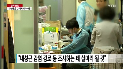 신생아 감염균, 초강력 항생제 안 듣는 '슈퍼 박테리아' / YTN