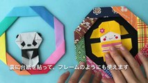 【折り紙】簡単！リースリング　Wreath Ring Origami（カミキィ kamikey)-mf4CwfktOpA