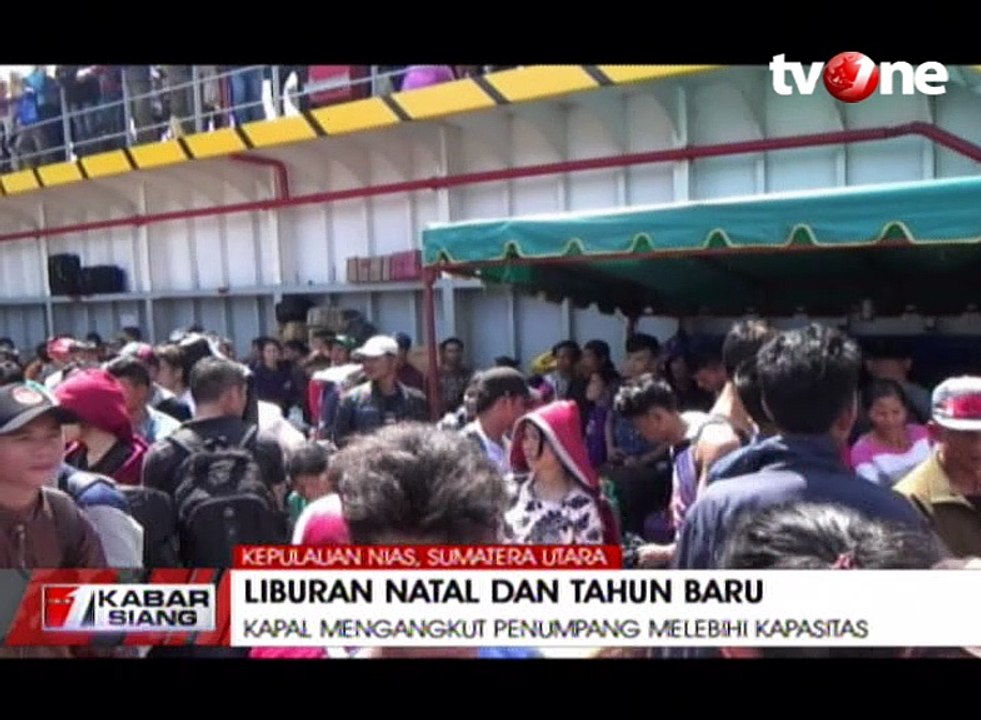 Libur Natal dan Tahun Baru, Penumpang Kapal Membludak