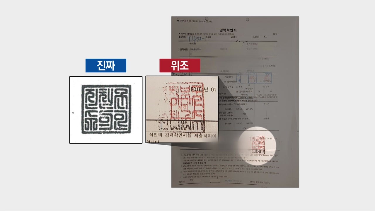 '직인까지 날조해서'...경력 부풀린 기술 공직자 무더기 적발 / YTN
