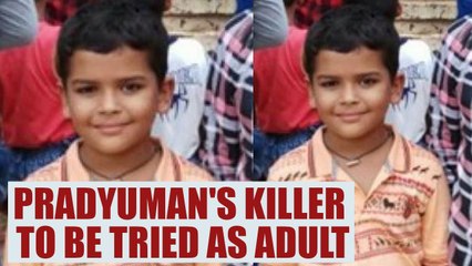 Скачать видео: Pradyuman Thakur case : Accused juvenile to be tried as adult says Gurugram court | Oneindia New