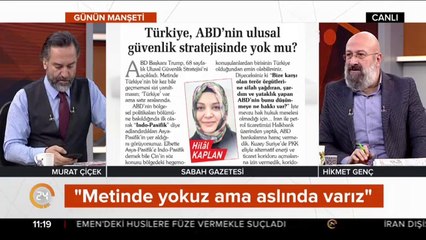 "Türkiye, ABD'nin ulusal güvenlik stratejisinde yok mu?"