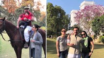 Kareena & Karisma Kapoor CELEBRATE Chirstmas At Pataudi Palace!