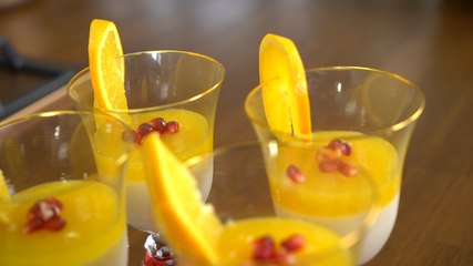 Portakal Pelteli Muhallebi Tarifi