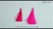 DIY Tassels Necklace with Adjustable Length