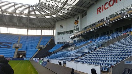 Le Ricoh Arena des WASPS à Coventry - décembre 2017