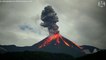 Eruptions impressionnantes de cet énorme volcan en Equateur !
