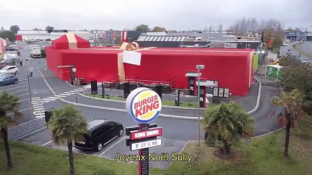 L'incroyable cadeau de Noël de Burger King à son plus grand fan de France