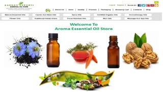 Best Quality Carrier Oils @ Aroma Essential Oil Store