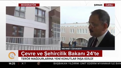 Bakan Özhaseki 24 TV'de anlattı