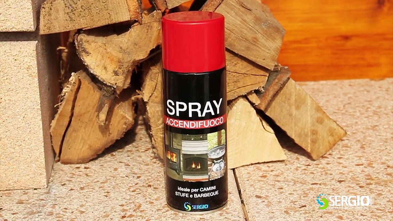 Feueranzünderspray [ideal für Kamine, Öfen und Grills]