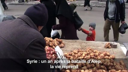 Syrie: un an après, Alep panse encore ses plaies
