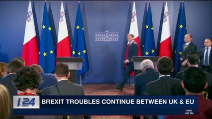 i24NEWS DESK | Brexit troubles continue between UK and EU | Wednesday, December 20th 2017